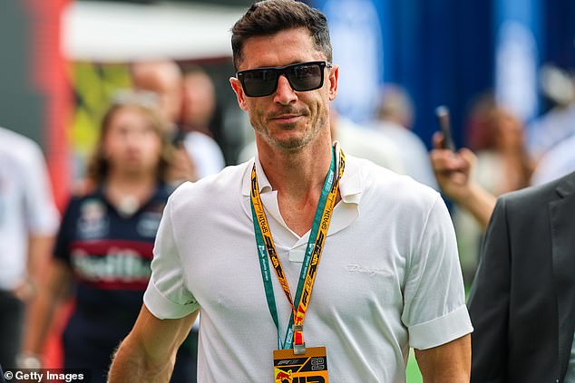 Barcelona i Poljska mašina za gol Robert Lewandowski također je bio u VIP zoni u nedjelju