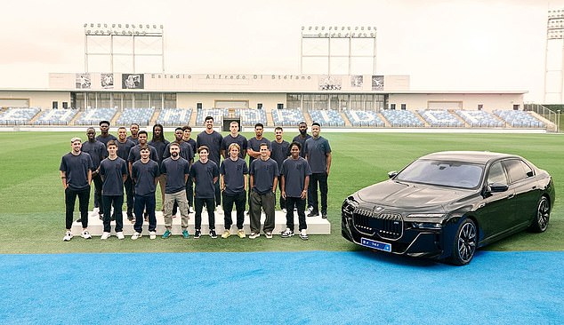 BMW pružite svim igračima Madrida besplatnim automobilima prije nego što ih prodaju kao unaprijed u vlasništvu