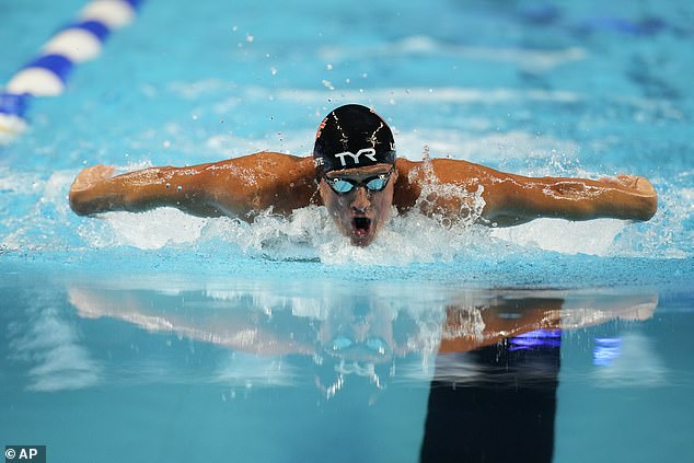 Lochte, viđen na američkim olimpijskim ispitivanjima plivanja 2021. godine, šesterostruki je olimpijski zlatni medalja