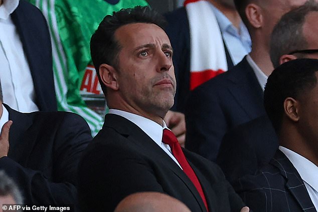 Gunners sporting director Edu departed the club in November, as reported by Mail Sport