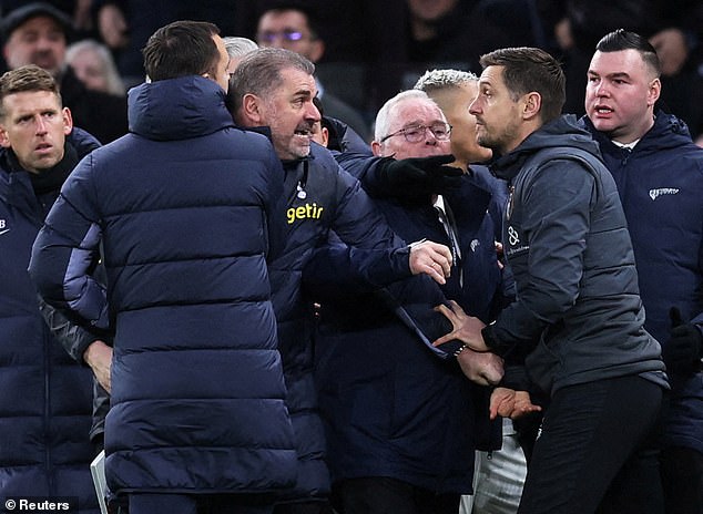 There were hints of the language of Antonio Conte as Postecoglou fumed about ‘fragile foundations’ inside the club