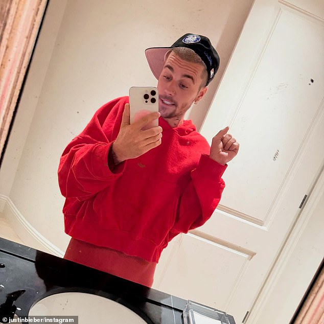 Novi post dolazi nakon što je Justin podijelio zapanjujuće nove selfije prije nego što se u subotu uputio na halucinogeni lijek