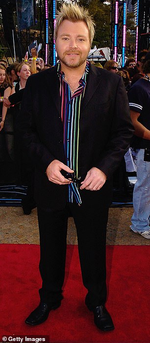 Kyle slikana na finalu Australian Idol 2005.