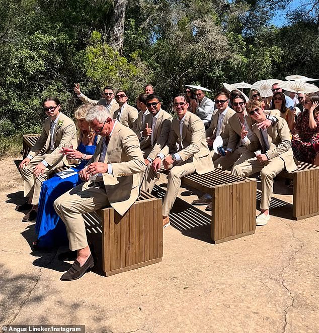 Gary (64) i Michelle (59) činilo se da su prošlost stavili iza njih dok su u Ibizi proslavili branice svog drugog najstarijeg sina do zaručnika Annabelle