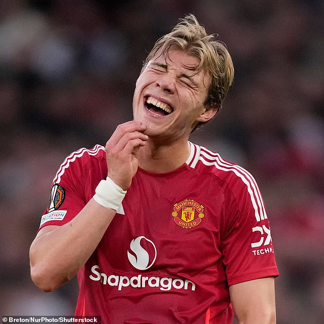To je došlo nakon što je izdržao tešku drugu kampanju za Manchester United