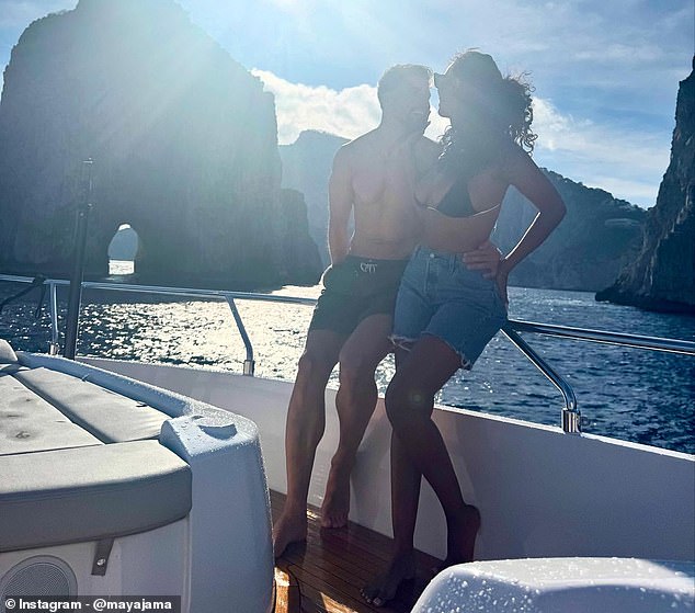 The pair recently enjoyed a trip to the Amalfi Coast and have gone public with their romance