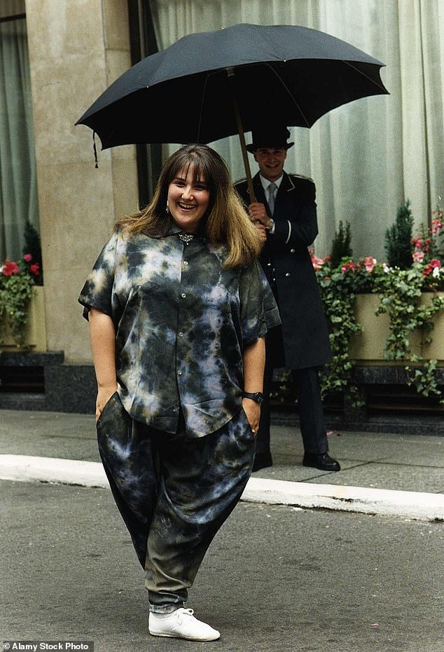 Alum za lakiranje za kosu - koji je jednom prešao vagu na 260 funti - prethodno se desetljećima borio sa svojom težinom i yo -yo dijetom (na slici 1988.)