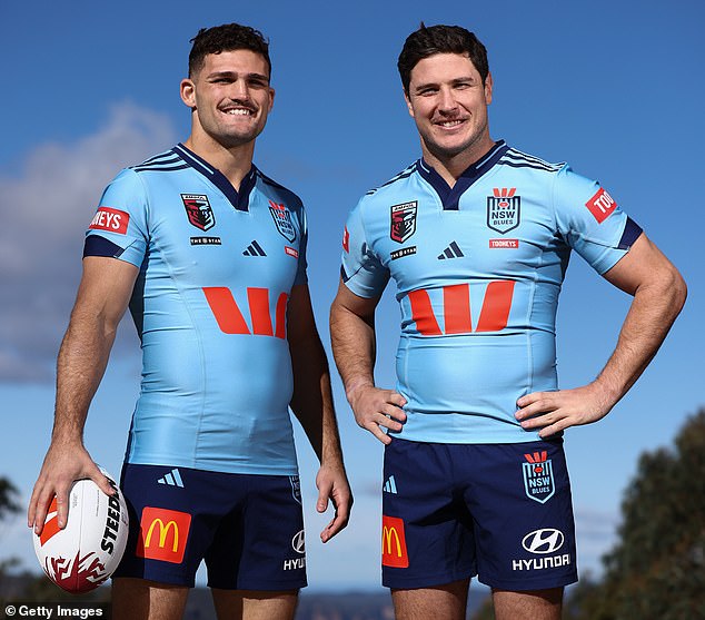 Tko sada partneri Nathan Cleary (lijevo) na polovicama za blues ostaje za vidjeti