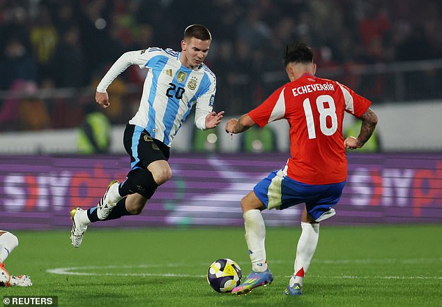 17-godišnjak je prošlog tjedna postao najmlađi igrač Argentine u natjecateljskom meču
