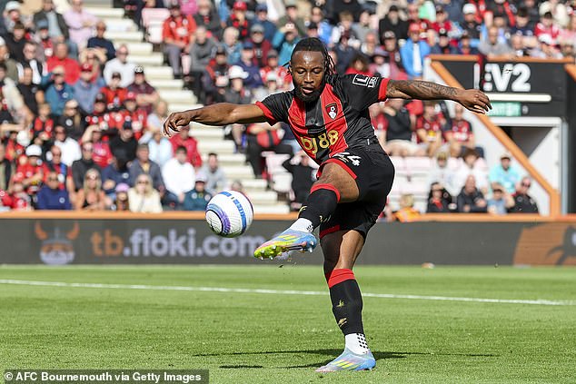 Napadač Bournemouth -a Antoine Semenyo također je navodno na Unitedovom popisu mogućih ciljeva