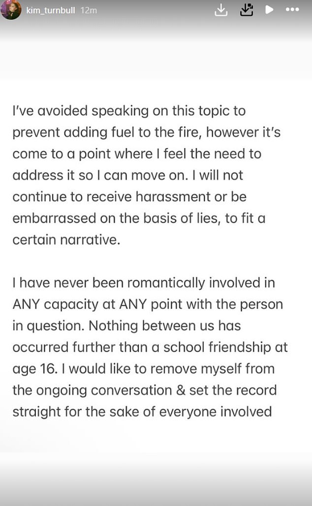 Sada se prvi put obratila špekulacijama i inzistirala je da je ikada imala prijateljstvo s najstarijim Beckhamovim sinom