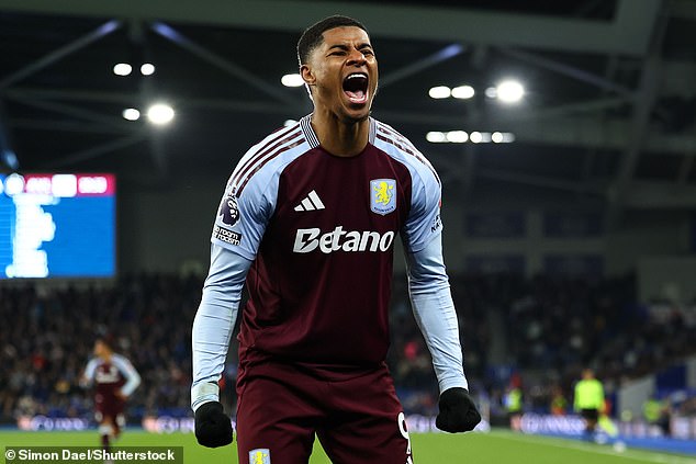 Činilo se da je Rashford povratio samopouzdanje dok je bio na posudbi u Aston Vili od veljače