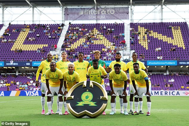 Sukob s vremenskim propisima između Mamelodi Sundowns FC (na slici) i Ulsan HD FC činilo se da imaju nisko prisustvovanje