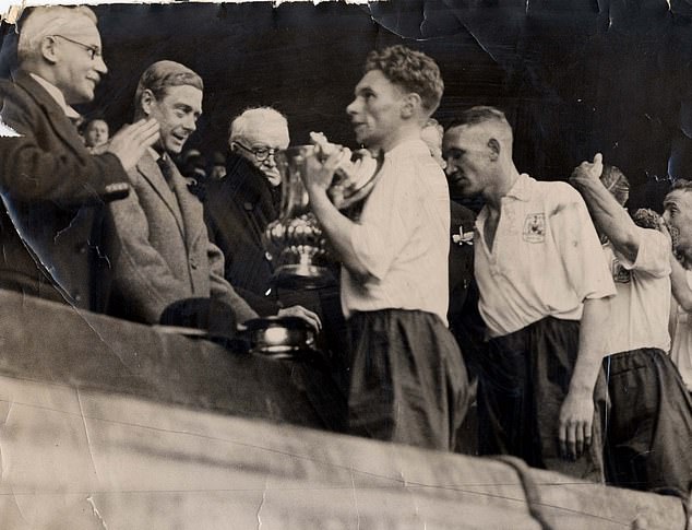 Sir Charles Clegg (top left) is widely considered to be the first recipient for services to football after being knighted by King George V