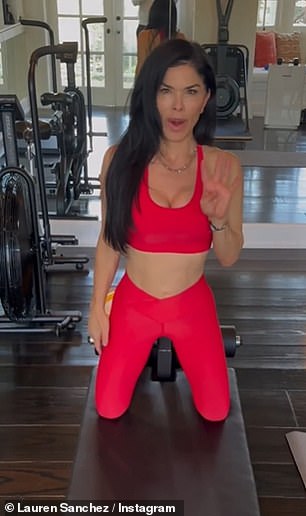 Lauren Sanchez radi prije svog vjenčanja