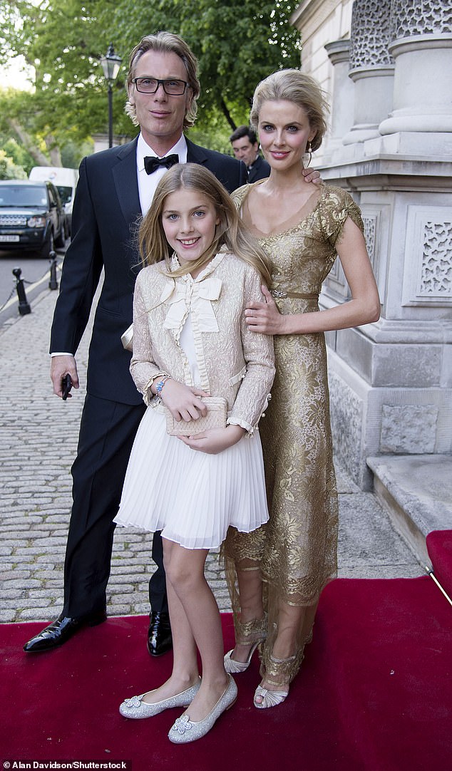 Tako je! To je Freya Aspinall, kći engleske glumice Donna Air i biznismen Damian Aspinall (na slici 2013)