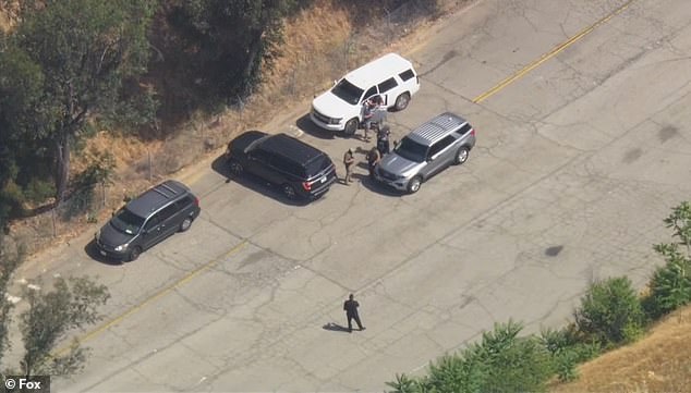 Brojni agensi o ledu primijećeni su kako se spuštaju na stadionu Dodger, tek nakon 10 sati lokalno vrijeme