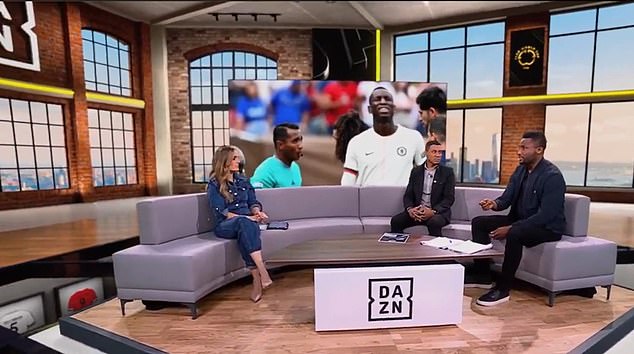 Domaćin Dazn -a Kelly Somers ispričao se nakon što se Obi Mikel zakleo tijekom pokrivanja Chelseajeve igre