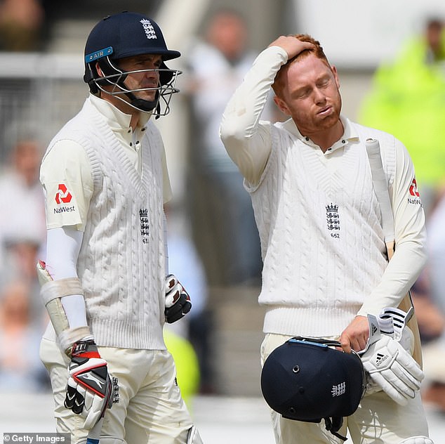 Jonny Bairstow bio je posljednji Engleski šišmiš koji je izašao za 99 u testnom meču prije Brook -a
