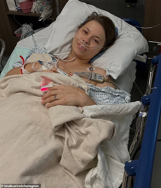 U svibnju je Bindi prevezen u bolnicu samo nekoliko sati nakon što je dotaknuo dolje u Las Vegasu za svečanu čast njenog pokojnog oca Stevea Irwina