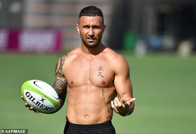 Nakon što je svoje ime u Queenslandu dao školsku zvijezdu, Cooper je odigrao 80 testova za Wallabies u ukrašenoj karijeri (na slici 2020.)