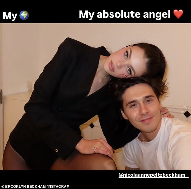 Brooklynov komentar dolazi usred obiteljske svađe koja je eskalirala kad je on i njegova supruga Nicola, 30 godina, snubili Davidove proslave 50. rođendana prošlog mjeseca