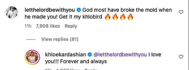 Scott Disick, 42, bivši dečko Kourtney Kardashian (46) i otac troje njenih četvero djece, ostavili su super koketiran komentar na Khloein prvi post