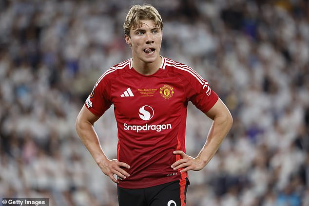 Hojlund se loše borio u 2024-25 i bio je povezan s udaljenostima od Uniteda