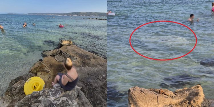 Ako idete na ovu plažu u Kaštelima dobro otvorite oči: “Pogledajte ovo – djeca se tu kupaju, ljudi će se ozlijediti!”
