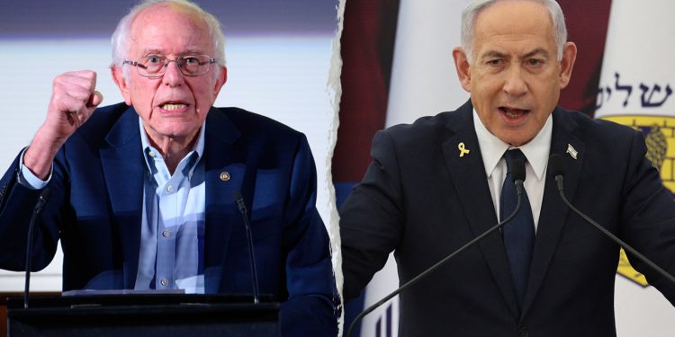 Bernie Sanders izjavljuje da je izraelski premijer Benjamin Netanyahu ‘krivo’