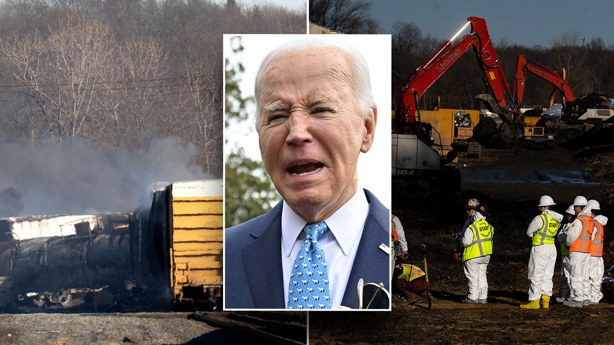 odvajanje i čišćenje lijevo i desno; Centar za umetanje Biden