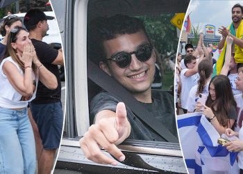 Bivši Hamasov talac Edan Alexander vraća se u New Jersey nakon 585 dana