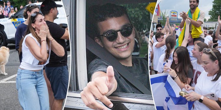 Bivši Hamasov talac Edan Alexander vraća se u New Jersey nakon 585 dana