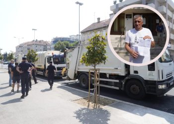 Bulj stigao sa četiri kamiona smeća pred zgradu SDŽ: “Samo će grad Sinj moći odlagati na Mojanku i to na moju odgovornost jer ovo je viša sila”