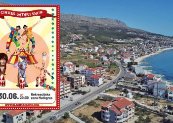 Cirkus Safari Show stiže u Podstranu: Čeka nas večer smijeha, čarolije i zabave za cijelu obitelj!
