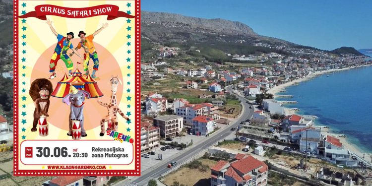 Cirkus Safari Show stiže u Podstranu: Čeka nas večer smijeha, čarolije i zabave za cijelu obitelj!