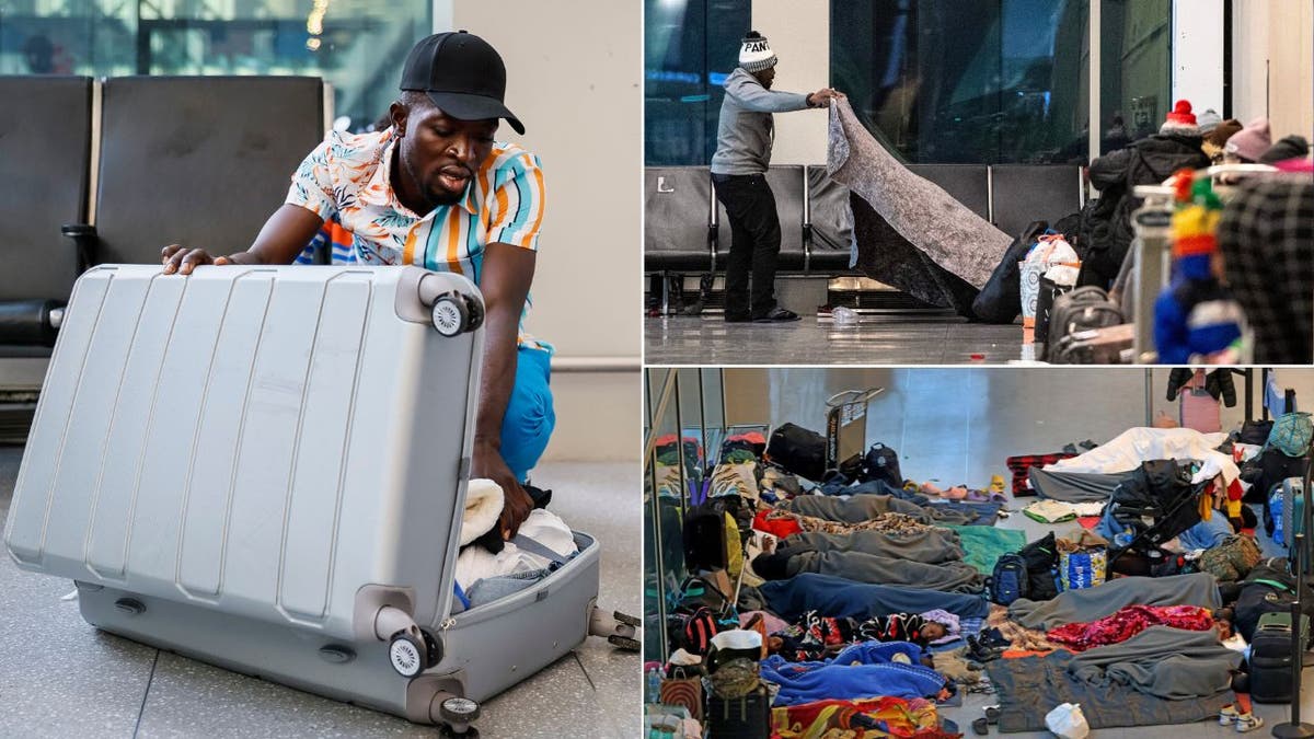 Migranti na pakiranju aerodroma Logan