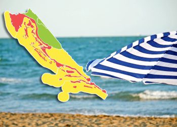 Crveni meteoalarm diljem obale; fenska bura i izrazito vruće!