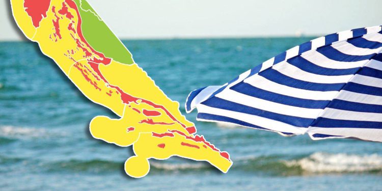 Crveni meteoalarm diljem obale; fenska bura i izrazito vruće!