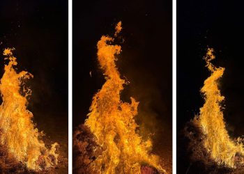 DALMACIJA ZABLJESNULA SVITNJACIMA Sveti Ivan Svitnjak ‘došao’ je večeras u plamenu