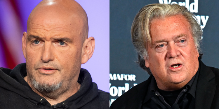 Demokrat John Fetterman uočio je blagovaonicu s Trumpovim strategima Bannon na Maga Hotspot … Na senatorovu godišnjicu vjenčanja