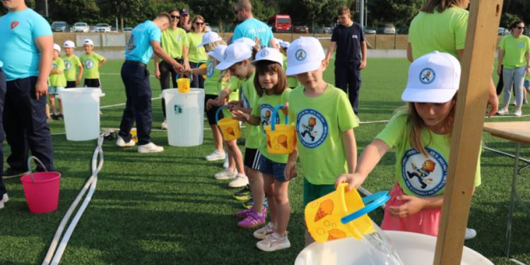 Dječja vatrogasna olimpijada u Rovinju