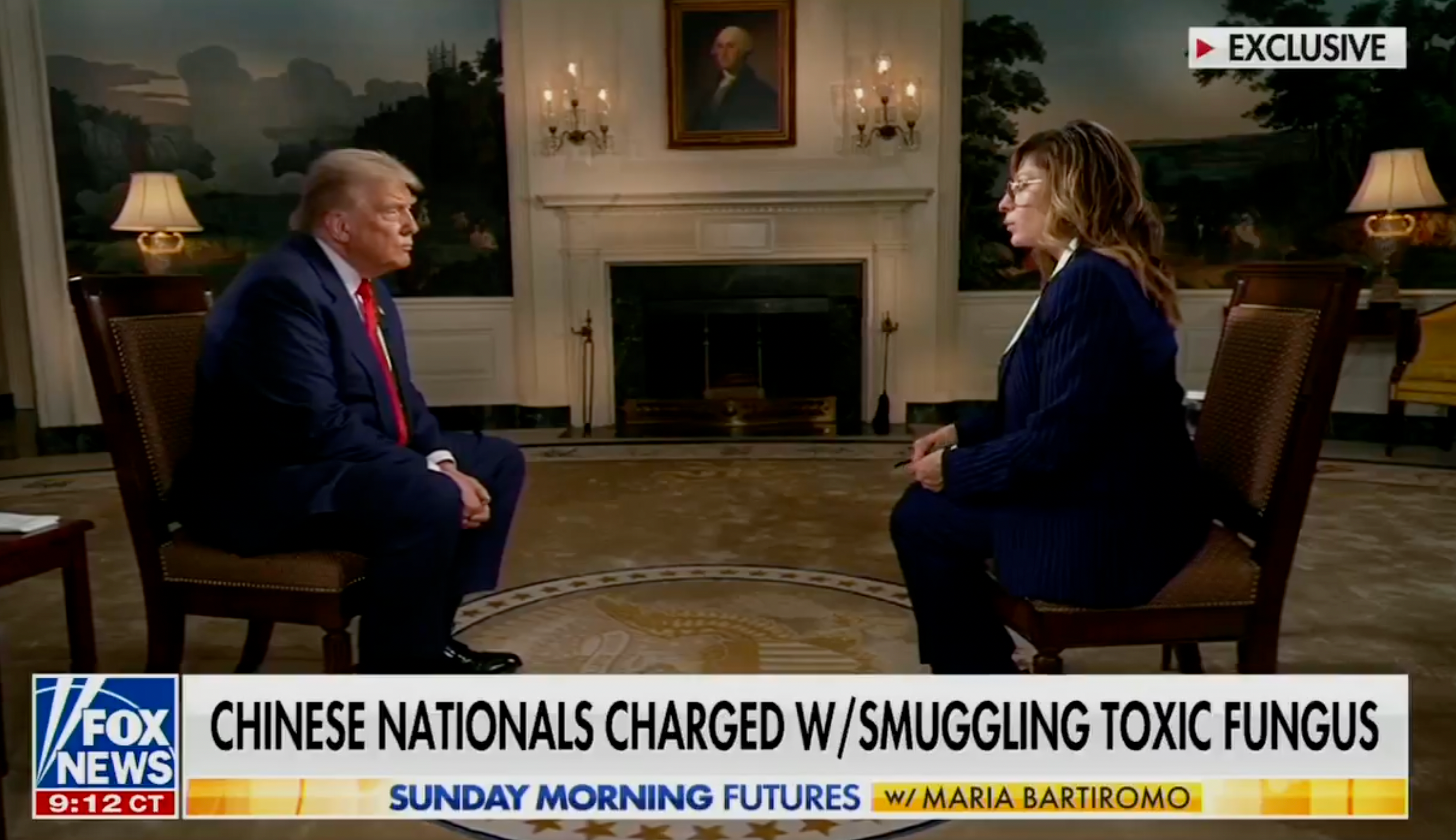 Donald Trump razgovarao je s Marijom Bartiromo na Fox News u intervjuu zabilježenom u petak