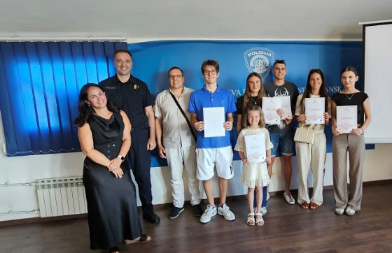 Dubrovački učenici napravili film o prometnoj sigurnosti: Pavela im uručio zahvalnice