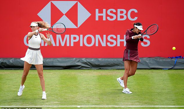 Emma Raducanu i Katie Boulter formiraju tenis ‘Ultimate Power Par kao Britanci udružili se u Queen’s – ali BBC Blunder znači da ga navijači ne mogu gledati:’ Utter Madness ‘