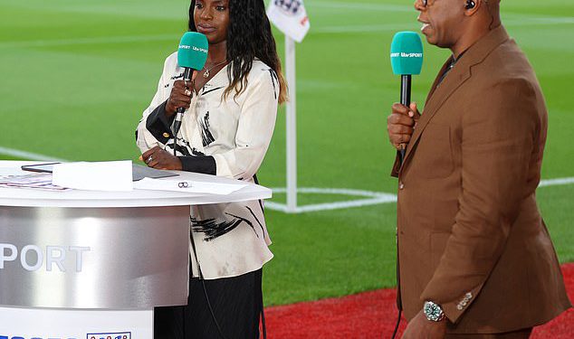Eni Aluko imenovan je ITV -ovom linijom za ženske eure, ali postoji Ian Wright nije uključen – nakon što je bivši Lionesses optužio legendu za “blokiranje” mogućnosti za žene u nogometu