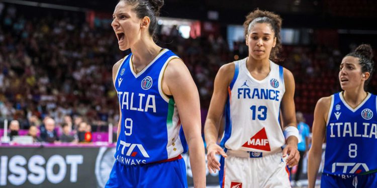Europljani ženska košarka, brončano finale: Italija-francuska 69-54