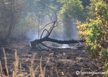 FOTO/VIDEO Fotograf Hercegovina.info zabilježio razmjere požara kod Ljubuškog