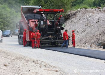 FOTO/VIDEO Obišli smo radove na cesti Jablanica – Blidinje, pogledajte kakvo je stanje na terenu