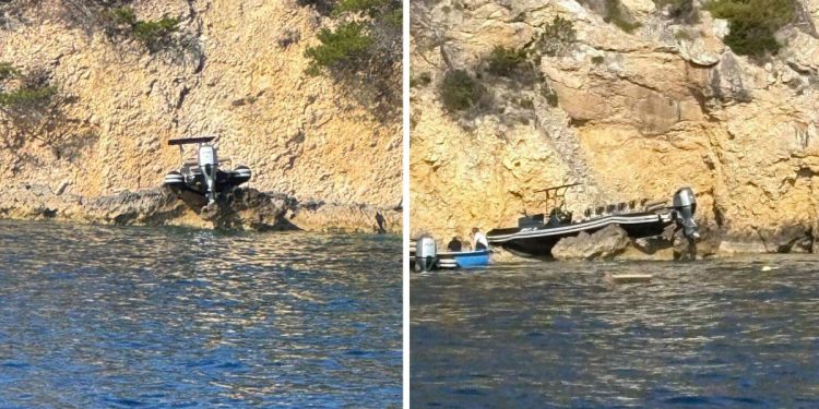 FOTO/VIDEO Pogledajte kako se ‘genijalac’ nasadio na otok Biševo kod Modre spilje